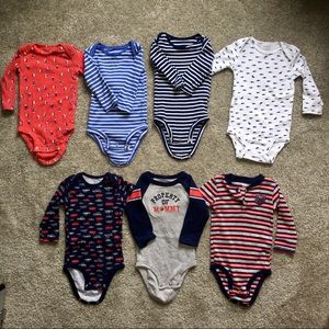 7 Carters Onesies